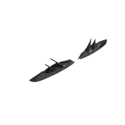 Купити Накладки на передній бампер (Карбон) для Toyota Supra 2019- рр