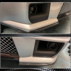 Купити Накладки на передній бампер Flap (для CTS V Coupe, Карбон) для Cadillac CTS 2007-2014 рр