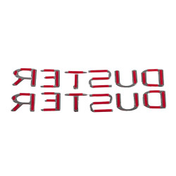 Купити Накладки на арки з молдингами (12 шт., чорні ABS) для Renault Duster 2018-2024 рр