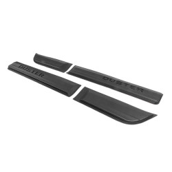 Купити Накладки на арки з молдингами (12 шт., чорні ABS) для Renault Duster 2018-2024 рр