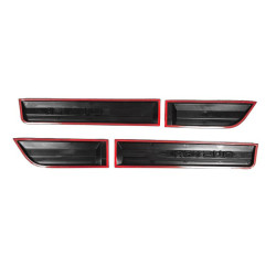 Купити Накладки на арки з молдингами (12 шт., чорні ABS) для Renault Duster 2018-2024 рр