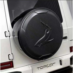 Купити Накладка на запасне колесо Topcar-Style (Карбон) для Mercedes G сlass W463 1990-2018рр