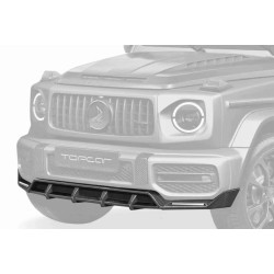 Купити Накладка на передній бампер Lip (для G63 AMG, Сухий карбон) для Mercedes G сlass W463 2018-2024 рр