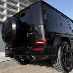 Купити Дифузор заднього бампера V2 (для G63 AMG, Карбон) для Mercedes G сlass W463 2018-2024 рр