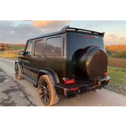 Купити Дифузор заднього бампера V2 (для G63 AMG, Карбон) для Mercedes G сlass W463 2018-2024 рр