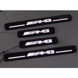 Купити Накладки на пороги AMG-Style (Карбон) для Mercedes G сlass W463 2018-2024 рр