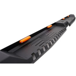 Купити Бокові пороги Dakar V2 з LED (2 шт, метал) для Volkswagen Amarok 2022- рр