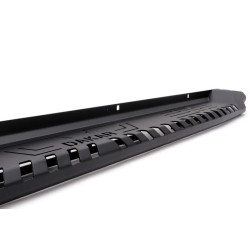 Купити Бокові пороги Dakar V1 без LED (2 шт, метал) для Volkswagen Amarok 2022- рр