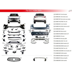 Купити Комплект обвісів AMG-Line для Mercedes GLC X254