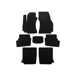 Купити Килимки EVA (3 ряди, 2003-2005, 7-ми місний, Чорний) для Opel Zafira A рр