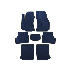 Купити Килимки EVA (3 ряди, 2003-2005, 7-ми місний, Синій) для Opel Zafira A рр