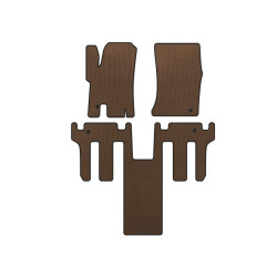 Купити Килимки EVA (2 ряди, Коричневий) для Ssang Yong Rodius