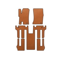 Купити Килимки EVA (3 ряди, Помаранчевий) для Ssang Yong Rodius