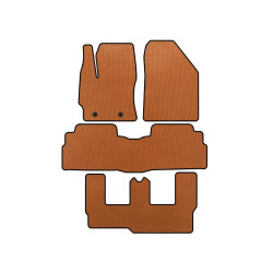 Купити Килимки EVA (3 ряди, 7-ми місний, Помаранчевий) для Toyota Verso 2009- рр