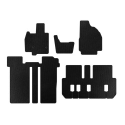 Купити Килимки EVA (3 ряди, 6-ти місний, Чорний) для Toyota Previa 2006-2019 рр