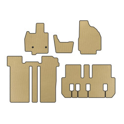 Купити Килимки EVA (3 ряди, 6-ти місний, Бежевий) для Toyota Previa 2006-2019 рр