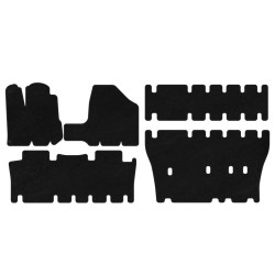 Купити Килимки текстильні Classic (3 ряди, чорні) для Toyota Sienna 2003-2009 рр