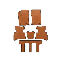 Купити Килимки EVA (3 ряди, 2014-2024, 7-ми місний, Помаранчевий) для Toyota 4Runner рр