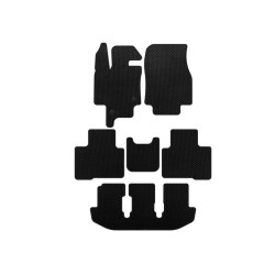 Купити Килимки EVA (3 ряди, 7-ми місний, Чорний) для Toyota Highlander 2019- рр