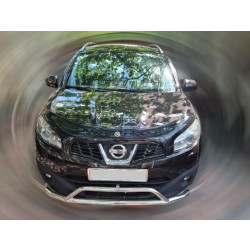 Купить Передняя защита (нерж) для Nissan Qashqai 2010-2014 гг