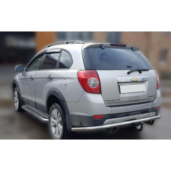 Купить Задняя защита AK005 (нерж) для Chevrolet Captiva 2006-2019 гг