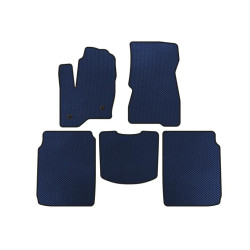 Купить Коврики EVA (2 ряда, 2013-2019, Синий) для Ford Flex