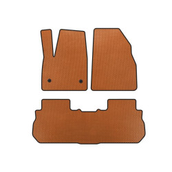 Купить Коврики EVA (2 ряда, 2017-2019, Оранжевый) для GMC Acadia 2017- гг