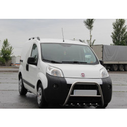Купить Кенгурятник WT006 (нерж) для Fiat Fiorino/Qubo