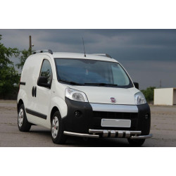 Купить Передняя защита Shark (нерж) для Fiat Fiorino/Qubo