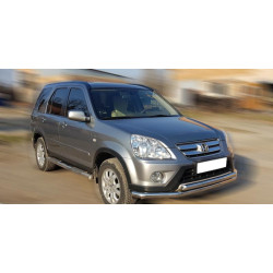 Купить Передняя защита ST014 (нерж.) d60/60 для Honda CRV 2001-2006 гг
