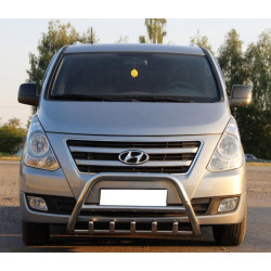 Купить Кенгурятник WT003 (нерж) для Hyundai H300, H1, Starex 2008-2020 гг
