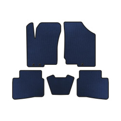 Купить Коврики EVA (2008-2012, Синий) для Kia Forte
