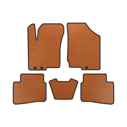 Купить Коврики EVA (2008-2012, Оранжевый) для Kia Forte