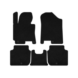 Купить Коврики текстильные Classic (2012-2016, Черный) для Kia Forte