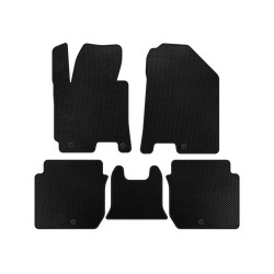 Купить Коврики EVA (2016-2018, Черный) для Kia Forte