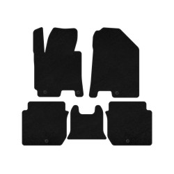 Купить Коврики текстильные Classic (2016-2018, Черный) для Kia Forte