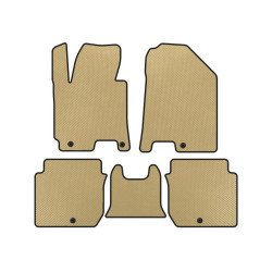Купить Коврики EVA (2016-2018, Бежевый) для Kia Forte