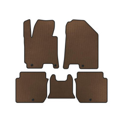 Купить Коврики EVA (2016-2018, Коричневый) для Kia Forte
