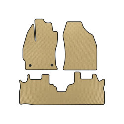 Купить Коврики EVA (2 ряда, Бежевый) для Toyota Prius Plus