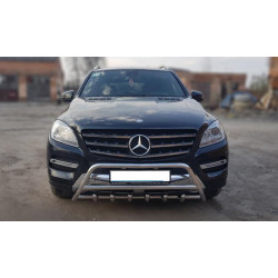 Купить Кенгурятник WT003 (нерж.) для Mercedes GLE/ML сlass W166