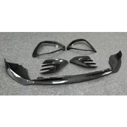 Купити Накладки на передній бампер (для GLE53/AMG-Line 2023-2025, Карбон) для Mercedes GLE W167