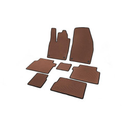 Купить Коврики EVA (Коричневые) 2 ряда для Volkswagen ID.6