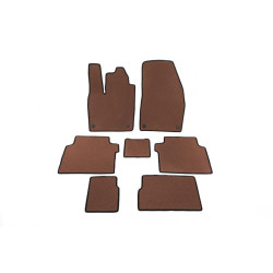 Купить Коврики EVA (Коричневые) 2 ряда для Volkswagen ID.6