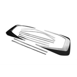 Купить Полная окантовка окон дизайн 2025 (2008-2015, нерж) для Lexus LX570 / 450d