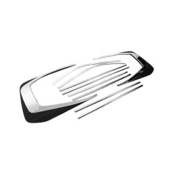 Купить Полная окантовка окон дизайн 2025 (2008-2015, нерж) для Lexus LX570 / 450d