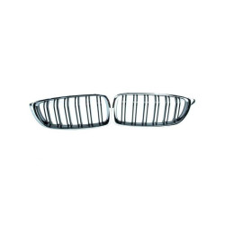 Купити Ніздрі M-Look (для F80, чорний глянець з хром окантовкою) для BMW 3 серія F-30/31/34 2012-2019 рр