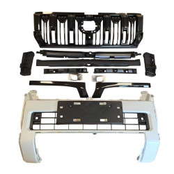 Купити Передній бампер VX Білий для Toyota Land Cruiser Prado 250