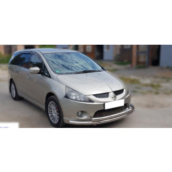 Купить Передняя защита ST014 (нерж.) d60/42 для Mitsubishi Grandis 2003-2011 гг
