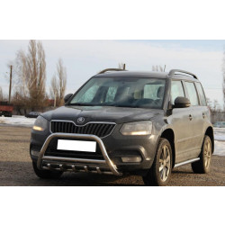 Купить Кенгурятник WT003 (нерж) для Skoda Yeti 2009-2017 гг