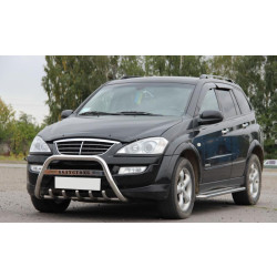 Купить Кенгурятник WT004 (нерж) для SsangYong Kyron 2005-2014 гг